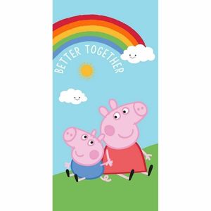 Prosop Jerry Fabrics Purcelușa Peppa PEP132, 70 x 140 cm imagine