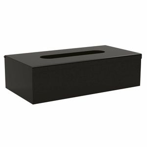 Distribuitor de șervețele SAPHO XP009B round 25 x 13 x 7, 3 cm, negru imagine