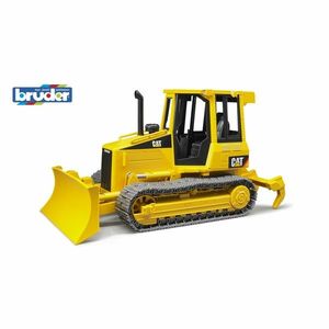 Buldozer CAT Bruder 02443, cu șenile și lamă, 1: 16 imagine