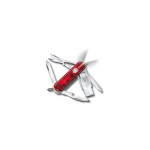 Briceag multifuncțional cu unitate USB 6 cm/11 funcții roșu Victorinox imagine