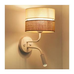 Lampă de perete ROYAL Brilagi YUTE 1xE27/15W/230V + 1xG9/6W bej/crem/alb imagine