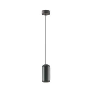 Lustră pe cablu Redo 01-3474 BOOM 1xGU10/10W/230V d. 7, 6 cm negru imagine