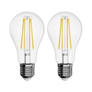 SET 2x bec LED FILAMENT A60 E27/5, 9W/230V 2700K imagine