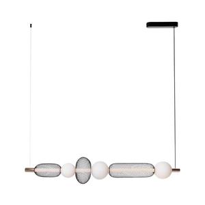 Lustră LED pe cablu MAXLIGHT P0593 BORA LED/29W/230V alb/negru imagine