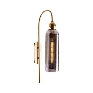 Lampă de perete MAXLIGHT W0333 CAMPANILA 1xE27/40W/230V alamă/gri imagine