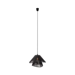 Lustră pe cablu MAXLIGHT P0580 AMALFI 1xE27/15W/230V d. 45 cm negru imagine