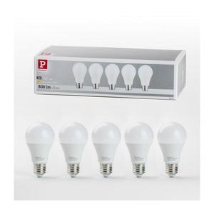 SET 5x bec LED Paulmann 28780 A60 E27/9W/230V 2700K imagine