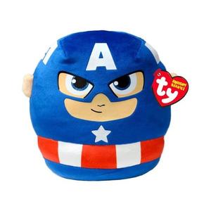 Jucărie de pluș TY Squishy CAPTAIN AMERICA 22 cm imagine