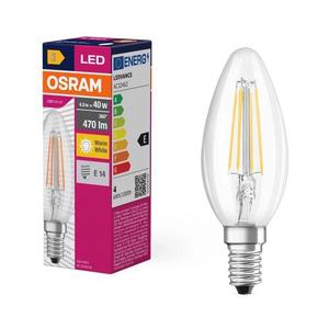 Bec LED Osram FILAMENT B40 E14/4W/230V 2700K imagine