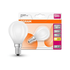 Bec LED Osram STAR E27/6, 5W/230V 2700K imagine