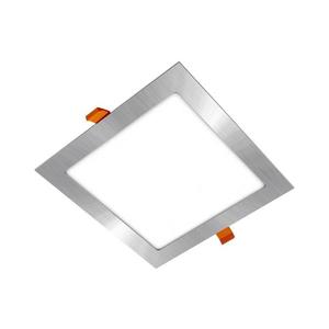 Corp de iluminat LED încastrat pentru baie APLED SQUARE LED/18W/230V IP40 22x22 cm crom imagine