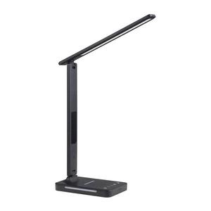 Lampă LED dimabilă cu funcție de încărcare fără fir Qi, afișaj și port USB LED/7W/230V 3000-6000K imagine