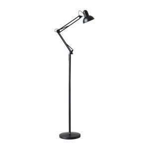 Lampadar flexibil AURIQ 1xE27/60W/230V 184 cm negru imagine