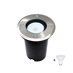 Corp de iluminat LED de exterior pentru căi de acces 1xGU10/6W/230V IP67 crom mat imagine