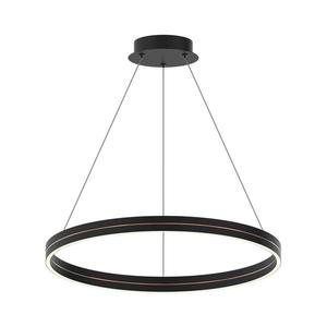 Lustră LED pe cablu GRAVITY LED/36W/230V negru imagine