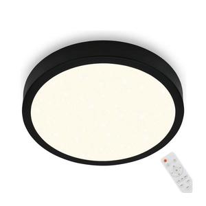 Plafonieră LED dimabilă RUNA LED/22W/230V negru Briloner 3704-015 + telecomandă imagine