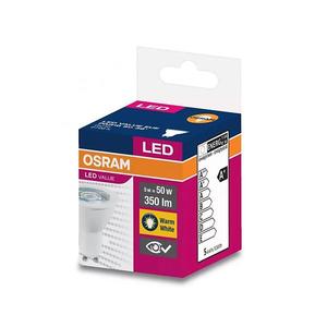 Bec LED PAR16 GU10/5W/230V 2700K - Osram imagine