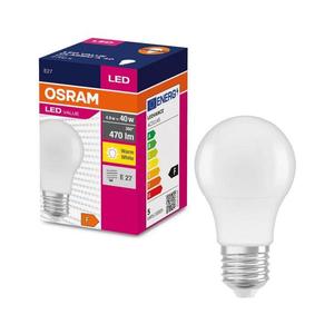 Bec LED Osram A40 E14/4, 9W/230V 2700K imagine