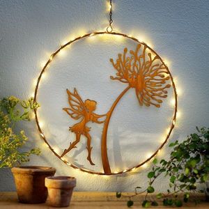 LED agățat decorare Zână cu păpădie imagine