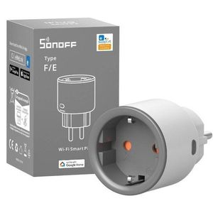 Priza inteligenta Sonoff S60TPF cu Monitorizare Consum, Wi-Fi, Programare si Control imagine