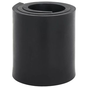 vidaXL Margine de cauciuc pentru plug de zăpadă negru 120x15x1 cm imagine