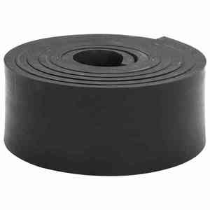 vidaXL Margine de cauciuc pentru plug de zăpadă negru 250x8x1 cm imagine