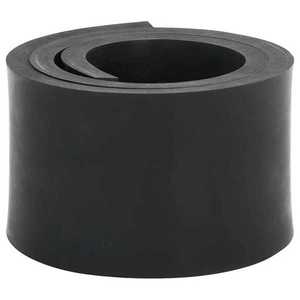 vidaXL Margine de cauciuc pentru plug de zăpadă negru 120x8x1 cm imagine