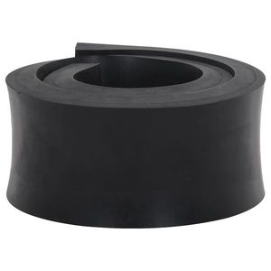 vidaXL Margine de cauciuc pentru plug de zăpadă negru 100x10x2 cm imagine