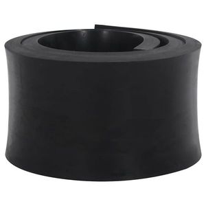 vidaXL Margine de cauciuc pentru plug de zăpadă negru 180x15x2 cm imagine