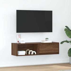 vidaXL Dulap TV Stejar maro 100x31x25, 5 cm Lemn prelucrat imagine