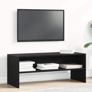 vidaXL Dulap TV Stejar Negru 100x40x40 cm Lemn prelucrat imagine