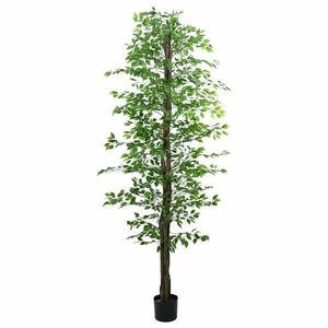 vidaXL Planta Ficus artificială 2016 Frunze 300 cm Verde imagine