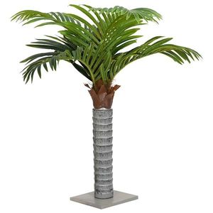 vidaXL Palmier artificial 12 frunze 150 cm verde imagine