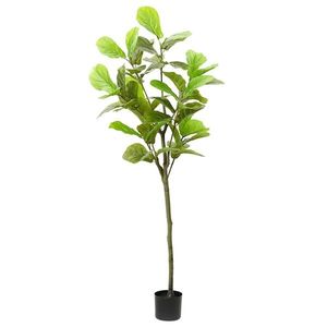 vidaXL Ficus artificial 48 de frunze 165 cm verde imagine