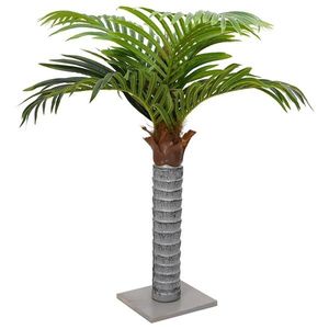 vidaXL Palmier artificial 6 frunze 100 cm verde imagine