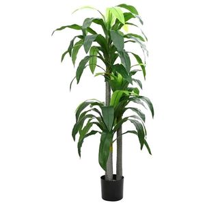 vidaXL Copac artificial Dracaena 36 de frunze 180 cm verde imagine