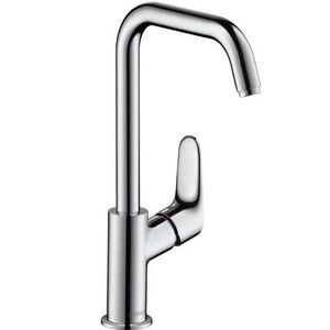 Baterie lavoar Hansgrohe Focus 240 ventil pop-up crom imagine