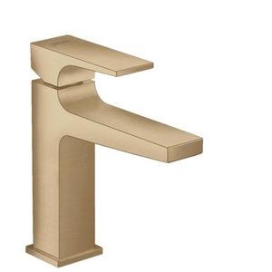 Baterie lavoar Hansgrohe Metropol 110 ventil push-open bronz periat imagine