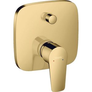 Baterie cada - dus Hansgrohe Talis E cu montaj incastrat necesita corp ingropat gold optic lustruit imagine