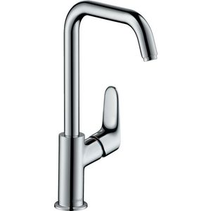 Baterie lavoar Hansgrohe Focus 240 cu pipa rotativa fara ventil crom imagine