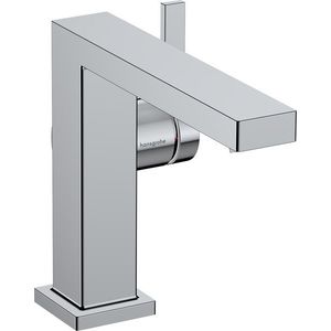 Baterie lavoar Hansgrohe Tecturis E 110 Fine CoolStart ventil click-clack crom imagine