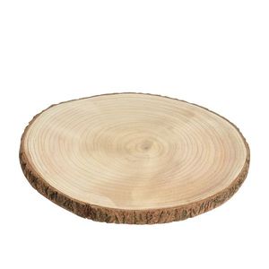 Platou Wood din lemn de paulownia 30 cm imagine