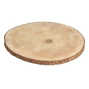 Platou Wood Slice din lemn 35 cm imagine