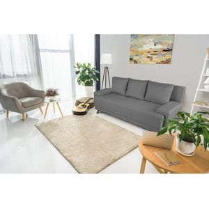 Canapea extensibila Napoli Grey, 205x90x86 cm, cu lada de depozitare imagine