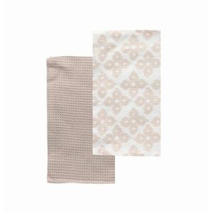 Set 2 prosoape pentru bucatarie, Tognana, Shanti, 50 x 70 cm, bumbac, multicolor imagine