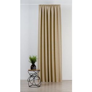 Draperie Mendola Interior, Roquefort, 140x260 cm, poliester, bej imagine