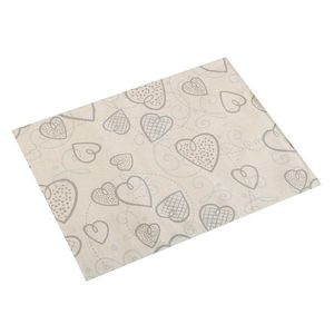 Suport pentru farfurie Cozy Hearts, Versa, 36 x 48 cm, poliester imagine