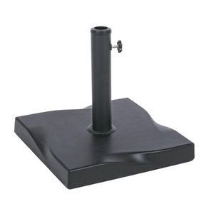 Baza pentru umbrela de gradina Salonicco, Bizzotto, 25 kg, 44.5 x 44.5 cm, stalp Ø 48-38-35 mm, ciment, negru imagine