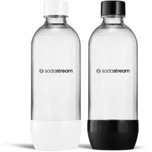 Sticlă Sodastream Jet Black&White 2x 1 l, lavabilăîn mașina de spălat vase imagine