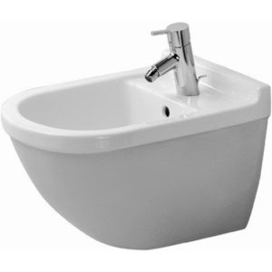 Bideu suspendat Duravit Starck 3 54x36cm prinderi ascunse imagine